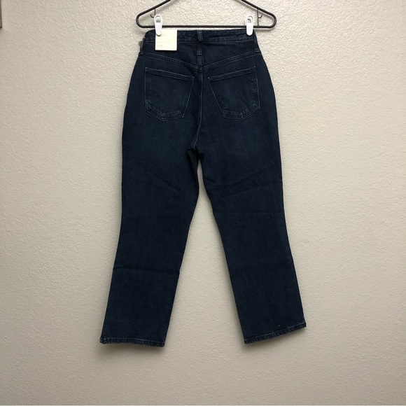 A New Day Women’s Dark Wash High Rise Straight Bootcut Jeans Size 2/26 NWT - Picture 2 of 6